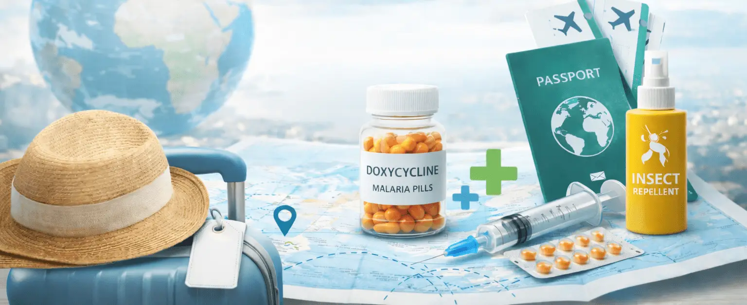 Malaria Pills Price UK 2026 | Doxycycline Cost & Booking